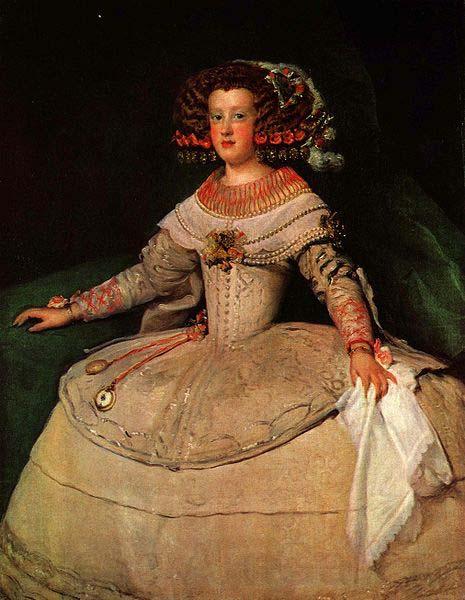 Diego Velazquez Portrait of the Infanta Maria Theresa of Spain, Philip IV daughter